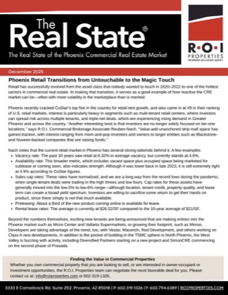 Cover of the Commercial newsletter for December 2025