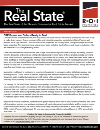 Cover of the Commercial newsletter for January 2026