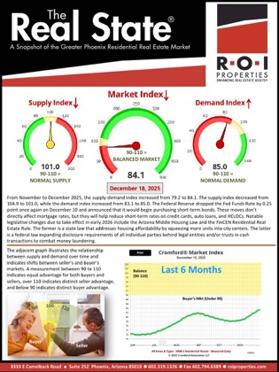 Cover of the Residential newsletter for December 2025